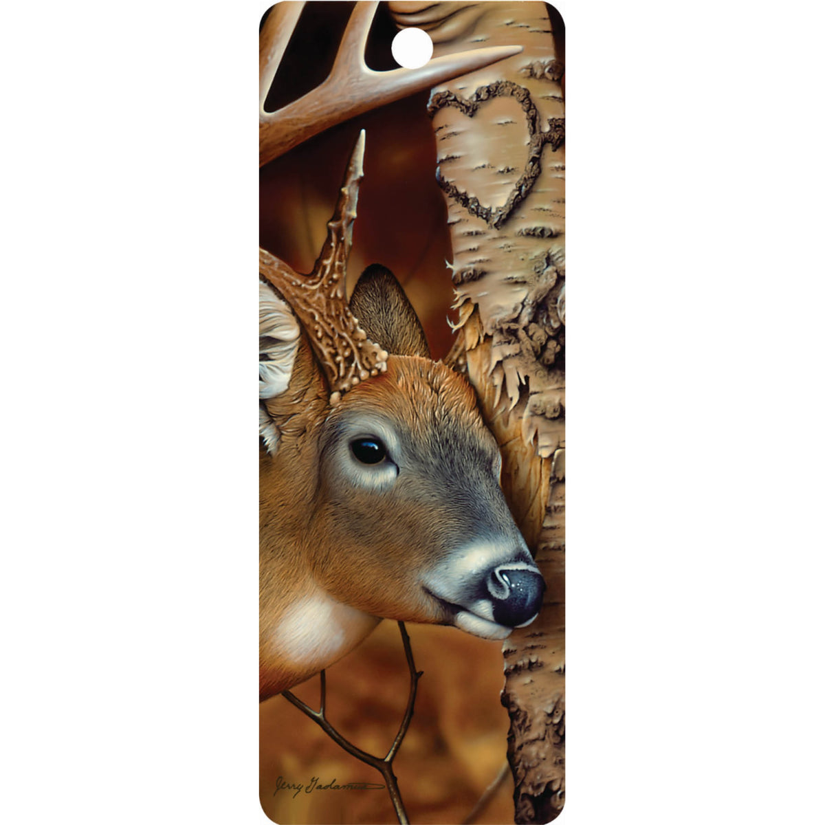 Loving Deer - 3D Bookmark