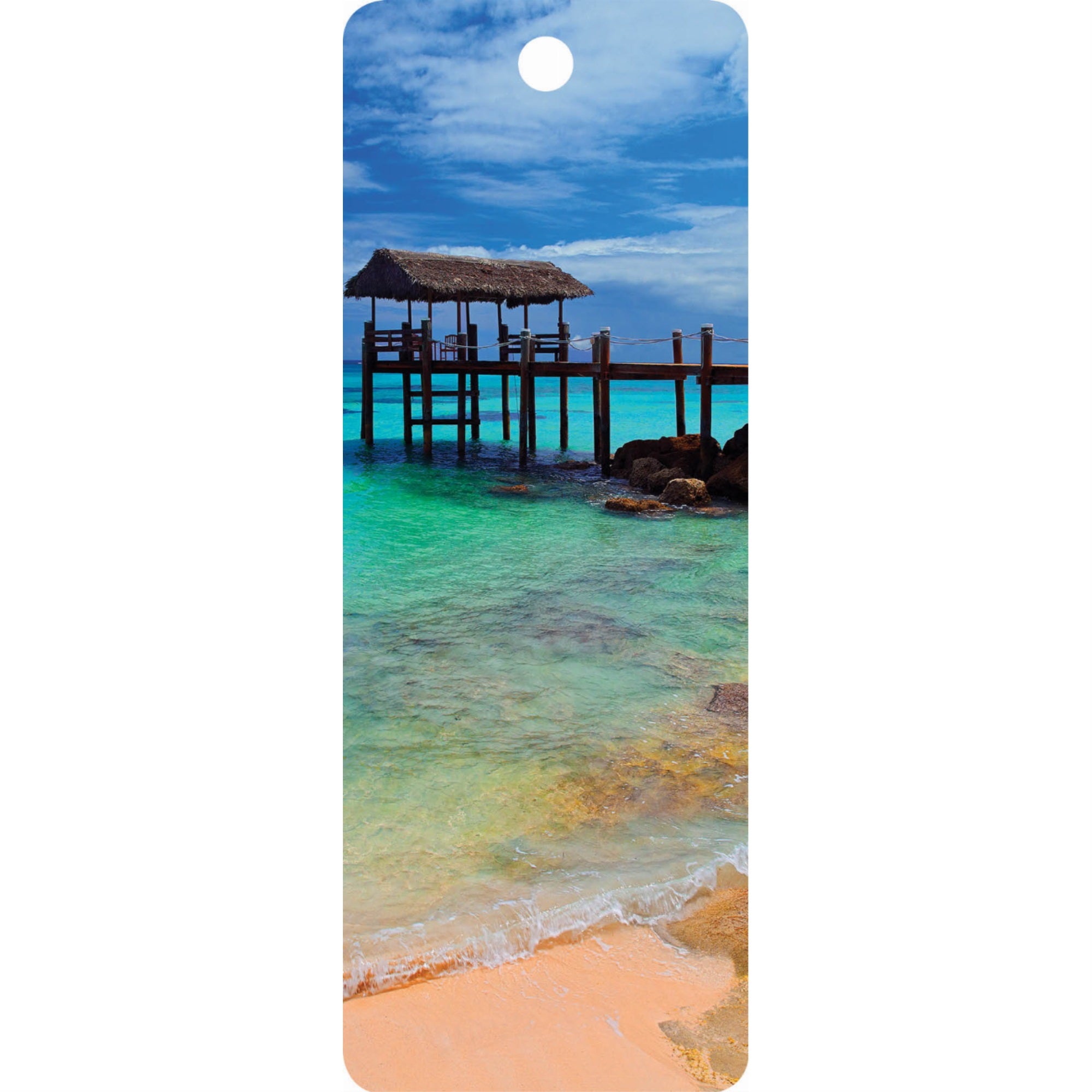 Paradise - 3D Bookmark