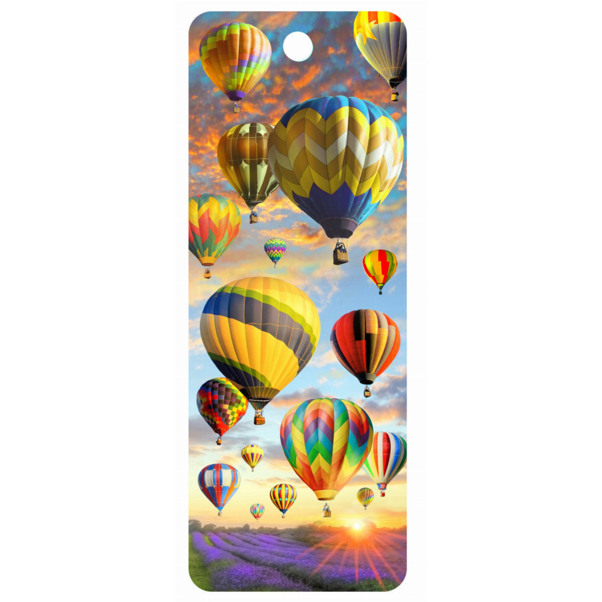 Hot Air Balloons - 3D Bookmark