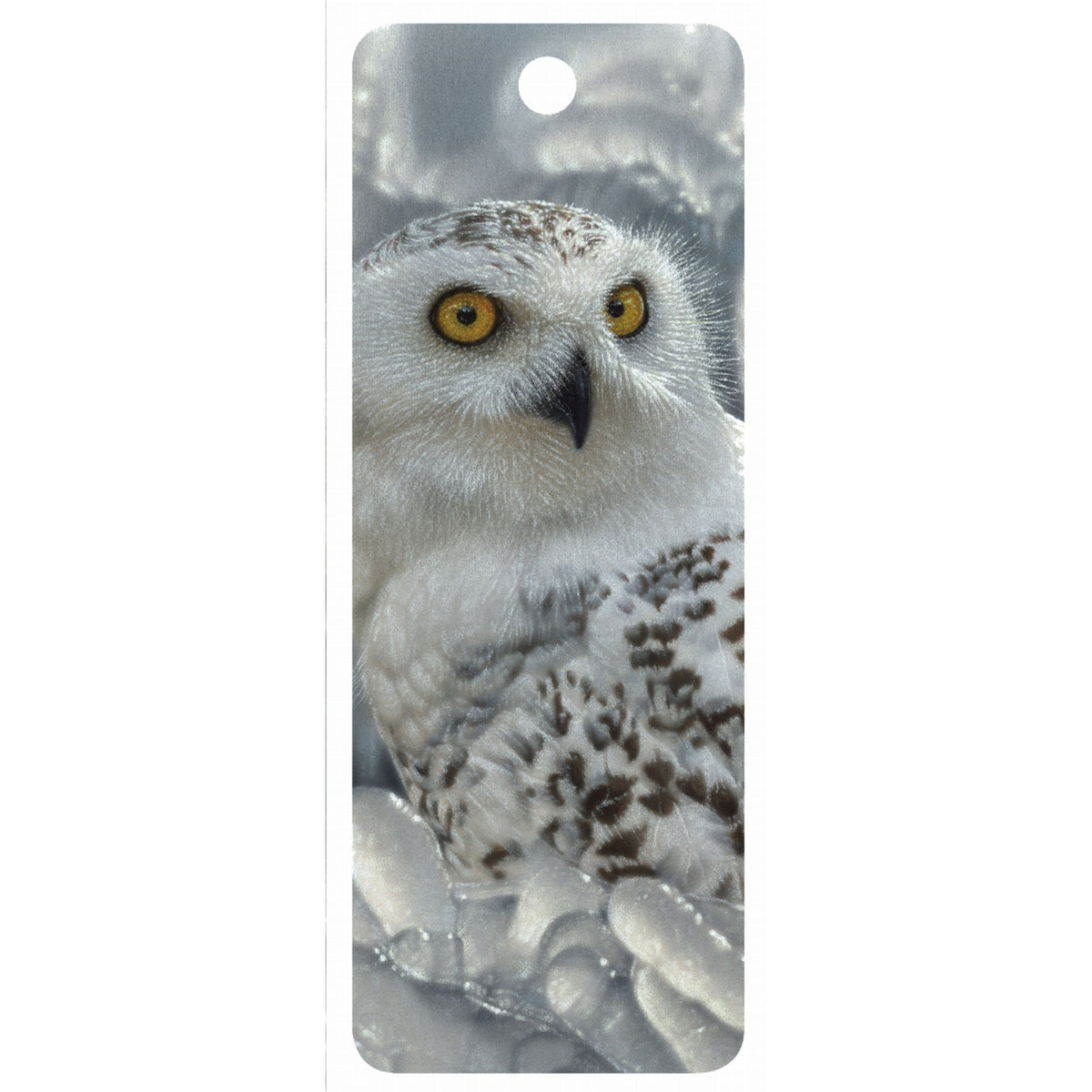 Snow Owl - 3D Bookmark