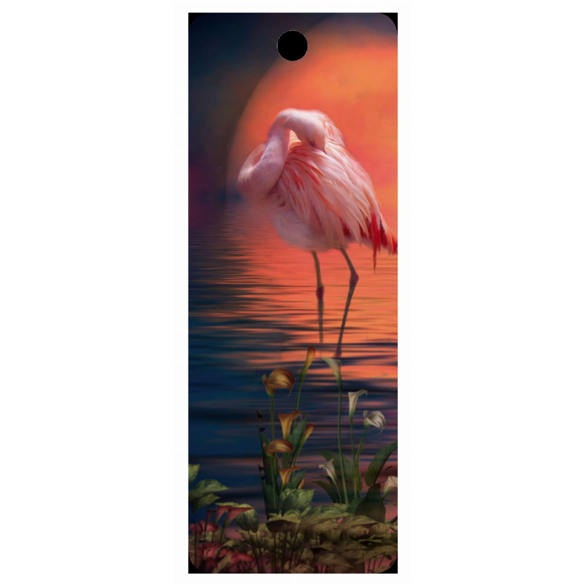 Flamingo - 3D Bookmark
