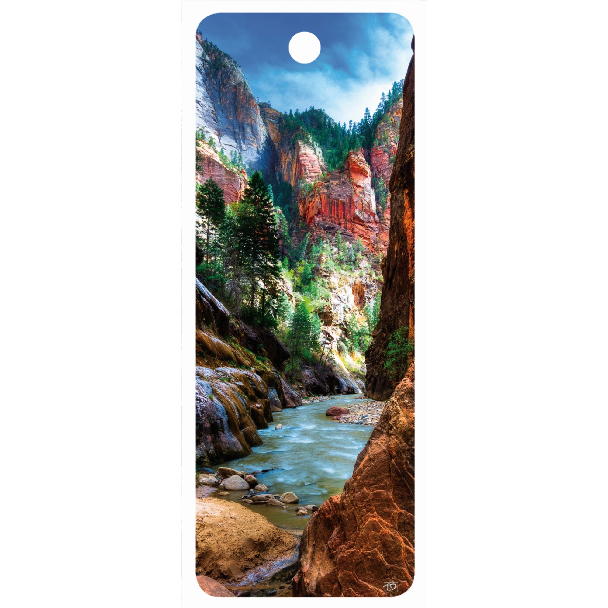 Canyon Light - 3D Bookmark
