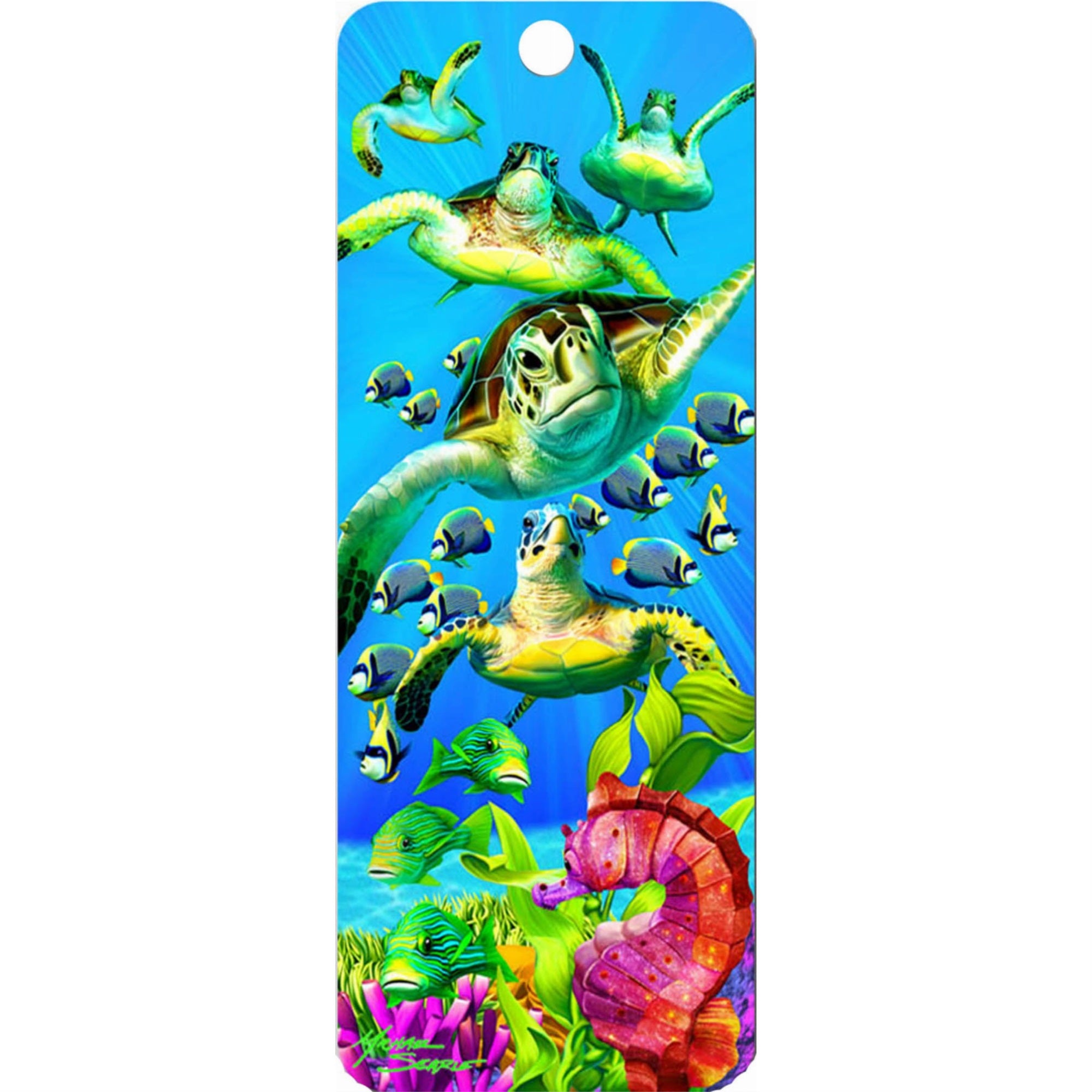 Sea Turtle - 3D Bookmark