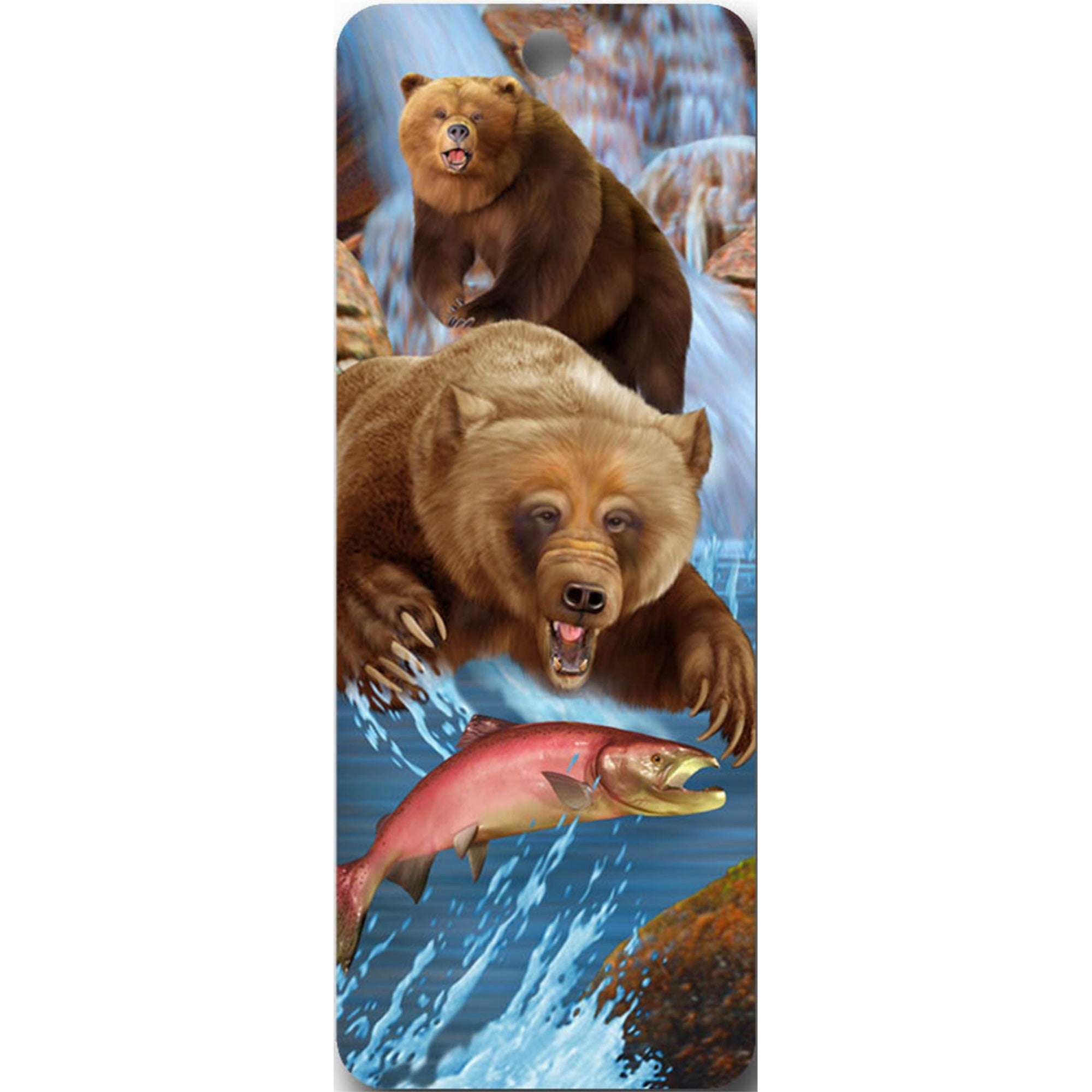 Grizzly'S Lunch - 3D Bookmark