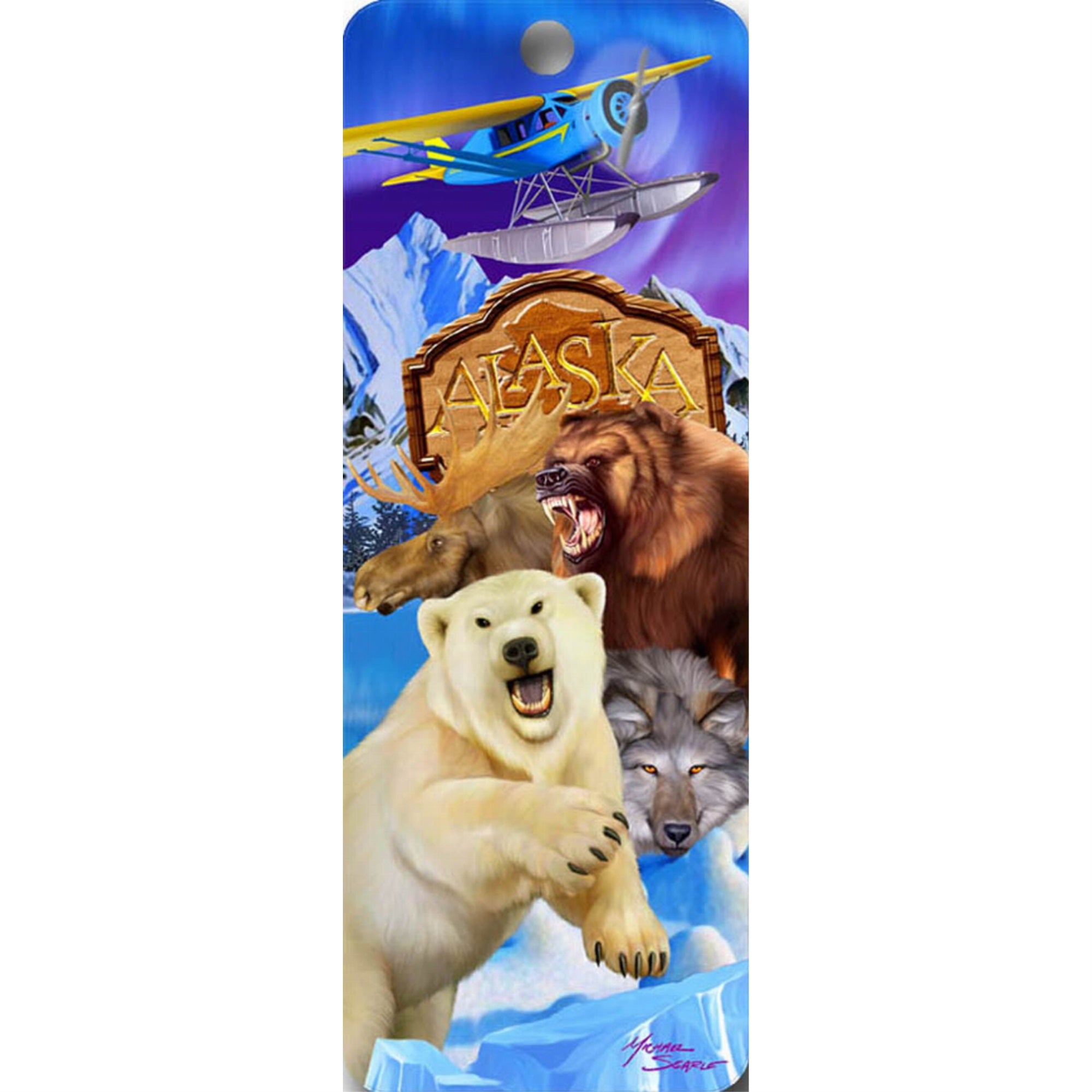 Alaska - 3D Bookmark
