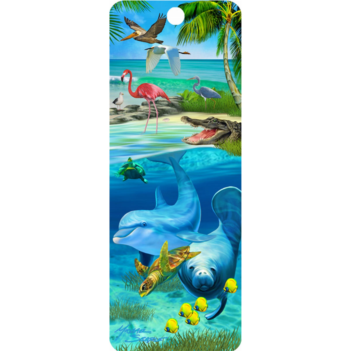 Coastal Wildlife - 3D Bookmark