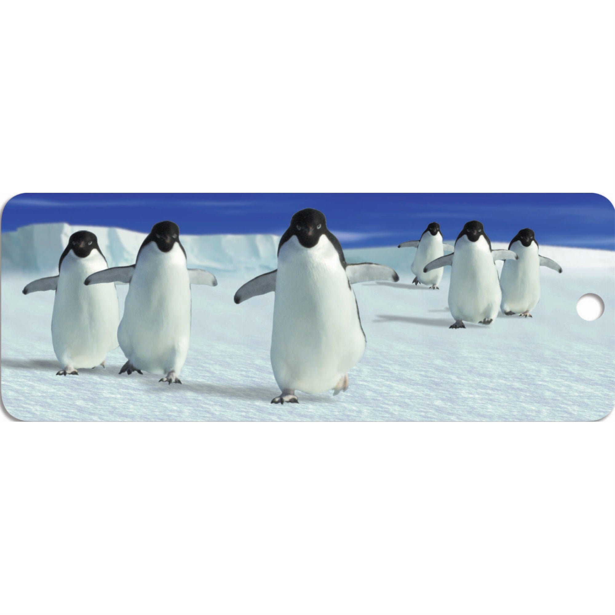 Penguins Walking - Motion Bookmark