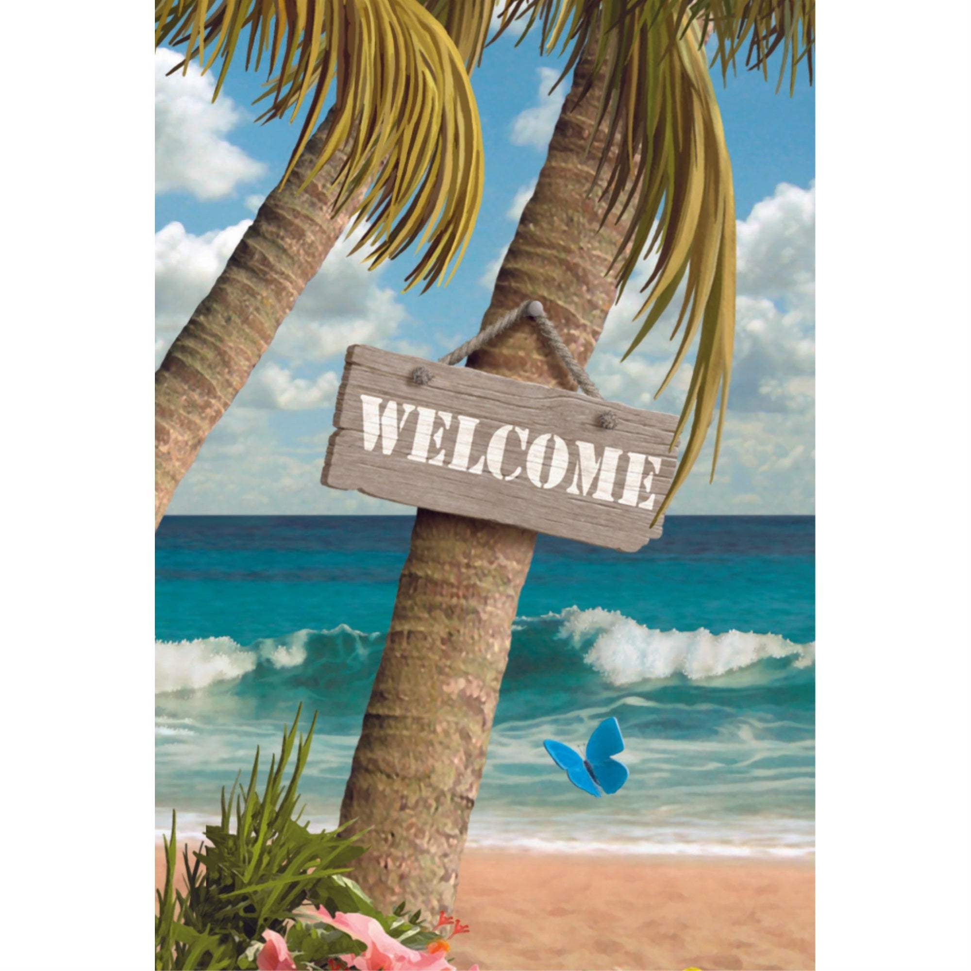 Welcome To Paradise - 3D Magnet