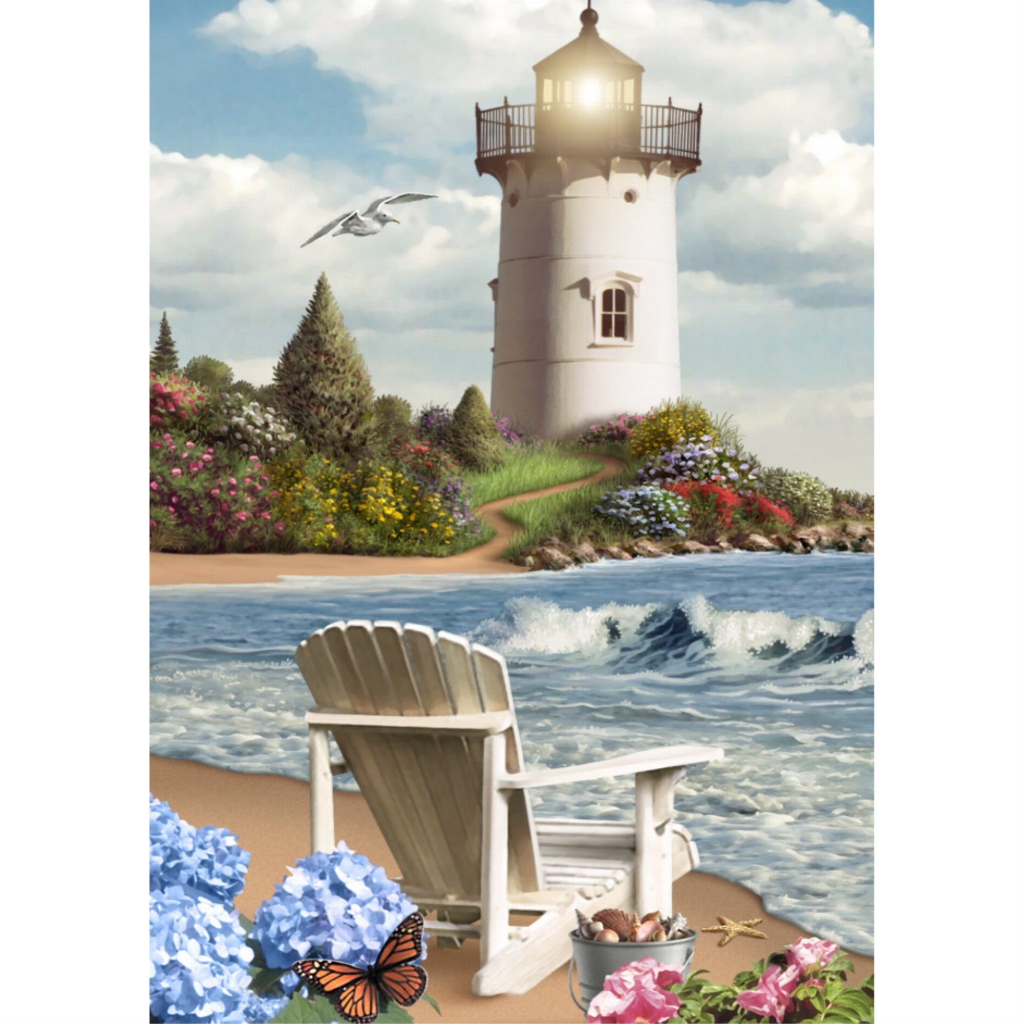 Lighthouse - 3D Postcard