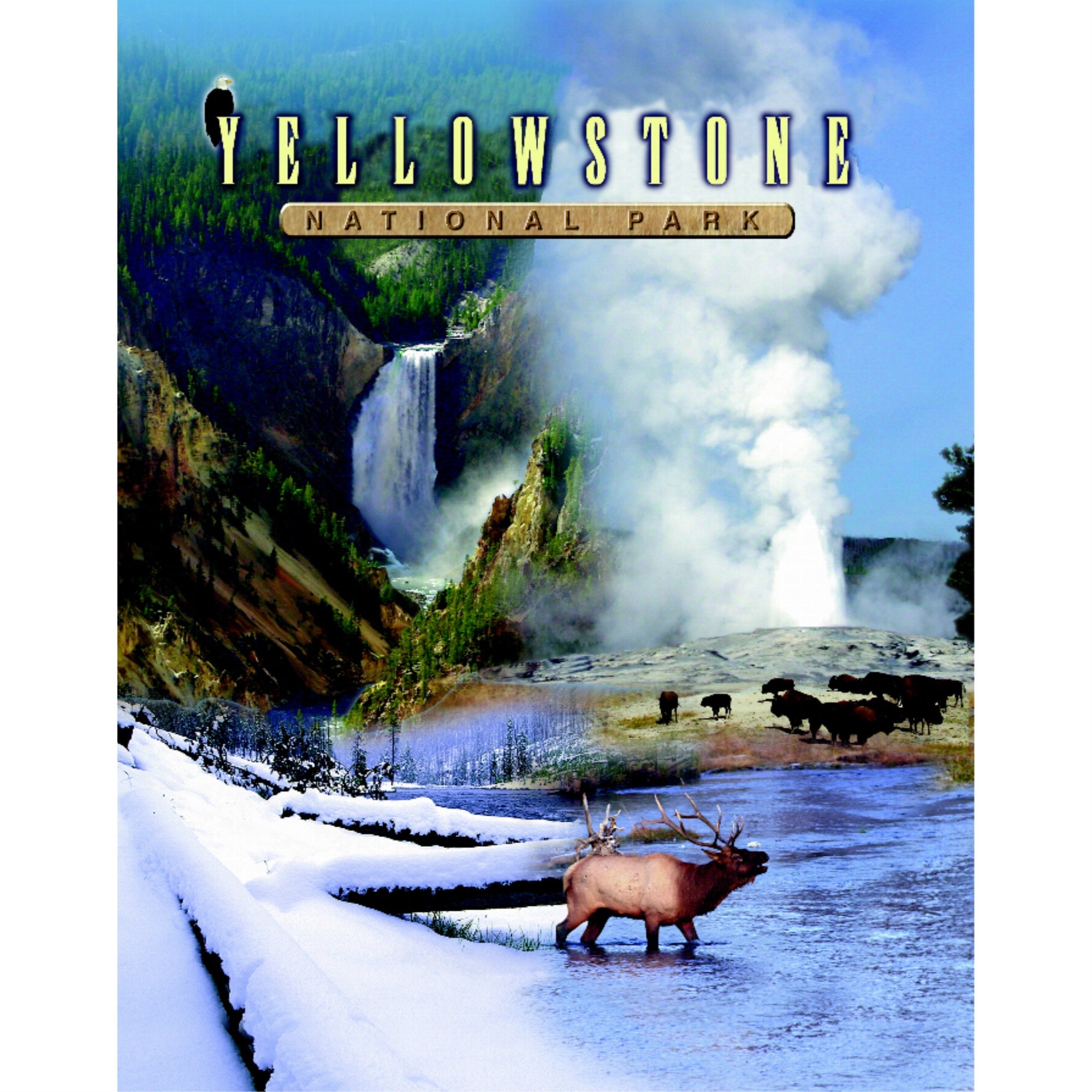 Yellowstone - 3D Postcard