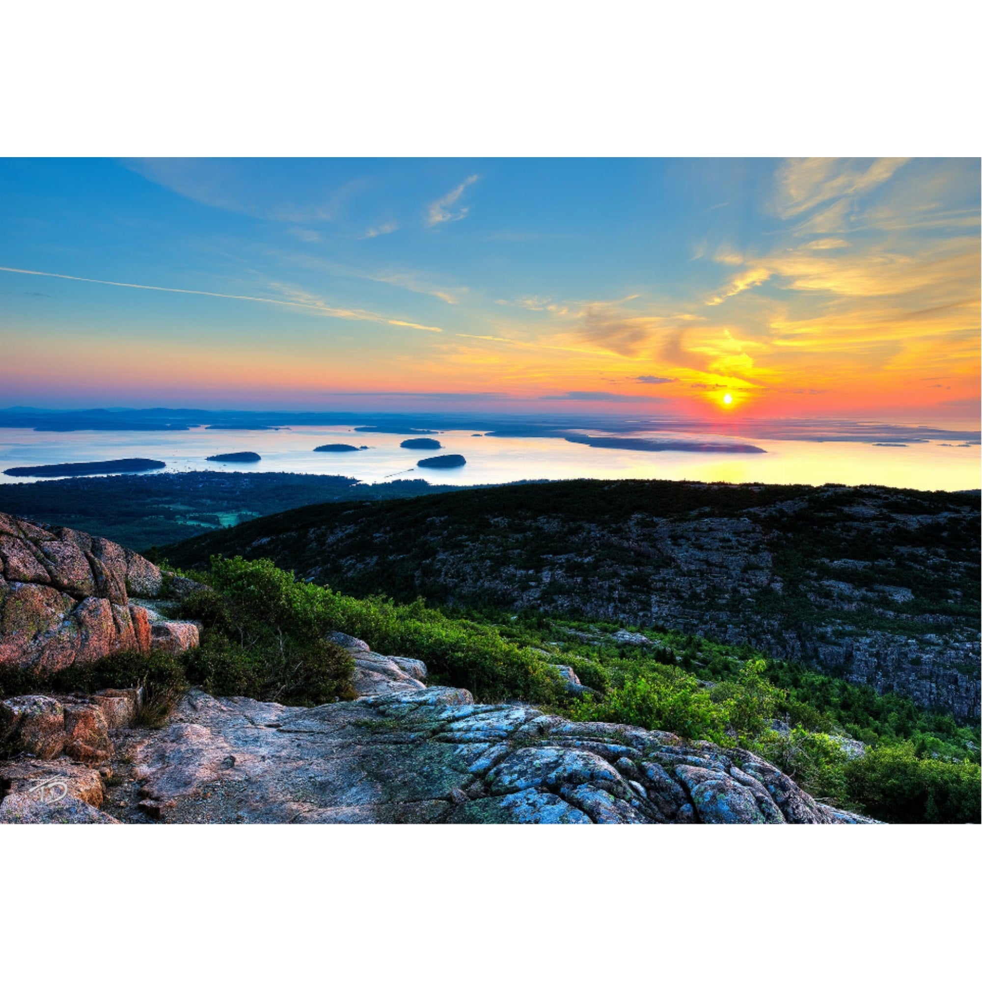 Morning Sunrise- 3D Postcard