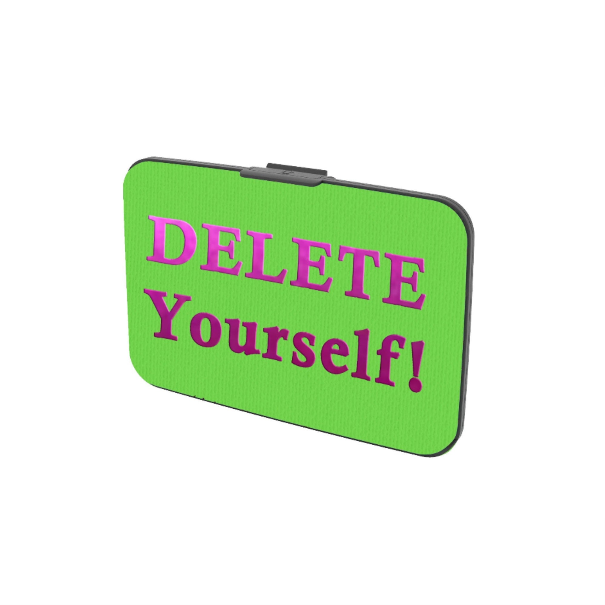 Delete Yourself! - Canvas Security Wallet