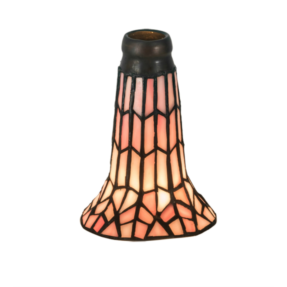 4' Wide X 6' High Tiffany Pond Lily Pink Shade