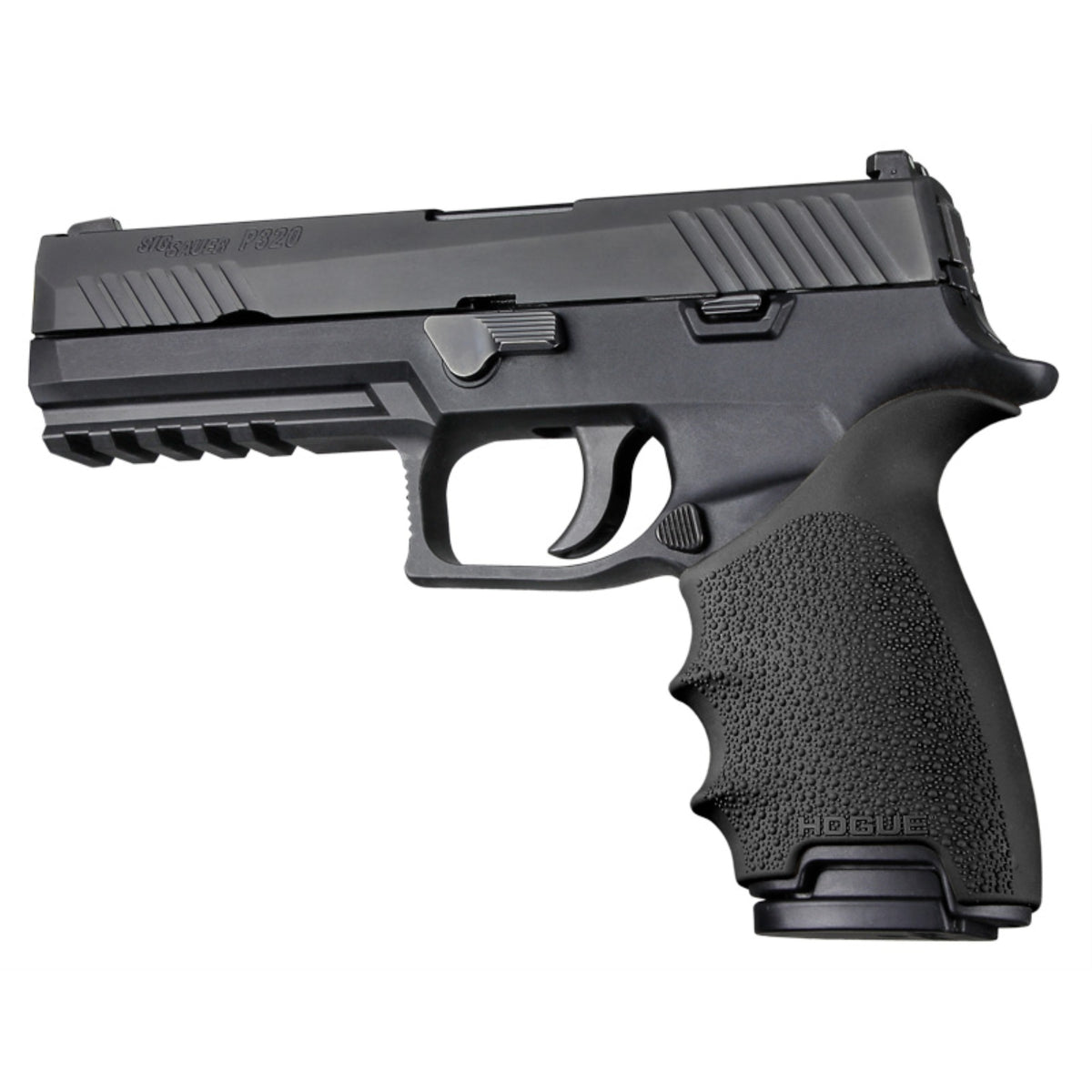 Hogue Handall Beavertail Grip Sleeve Sig Sauer P320 Black