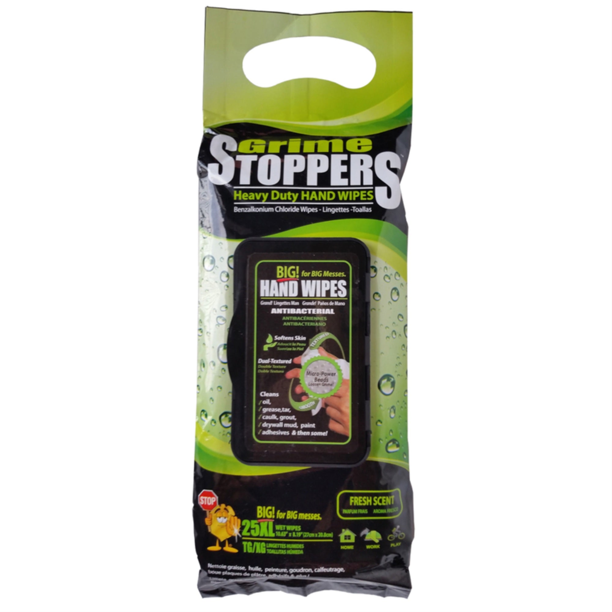 Hd Hand Wipes Fresh 25Ct (Pack Of 1)