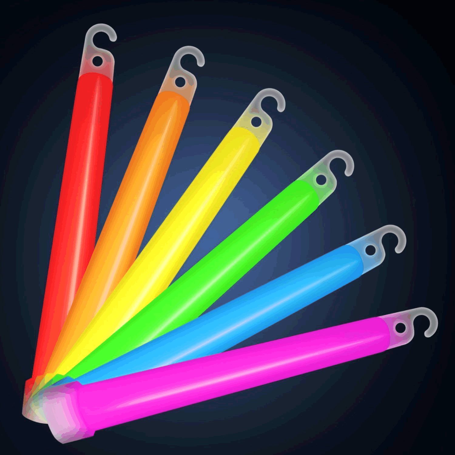 6 Inch Glow Sticks Purple