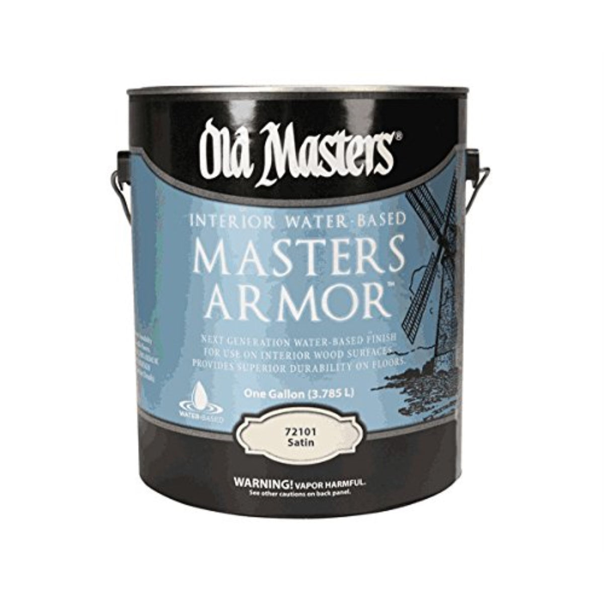 1767839 Masters Armor Satin 1Gal Old Masters Masters Armor Satin Clear Water-Based Floor Finish 1 Gal (Pack Of 2)