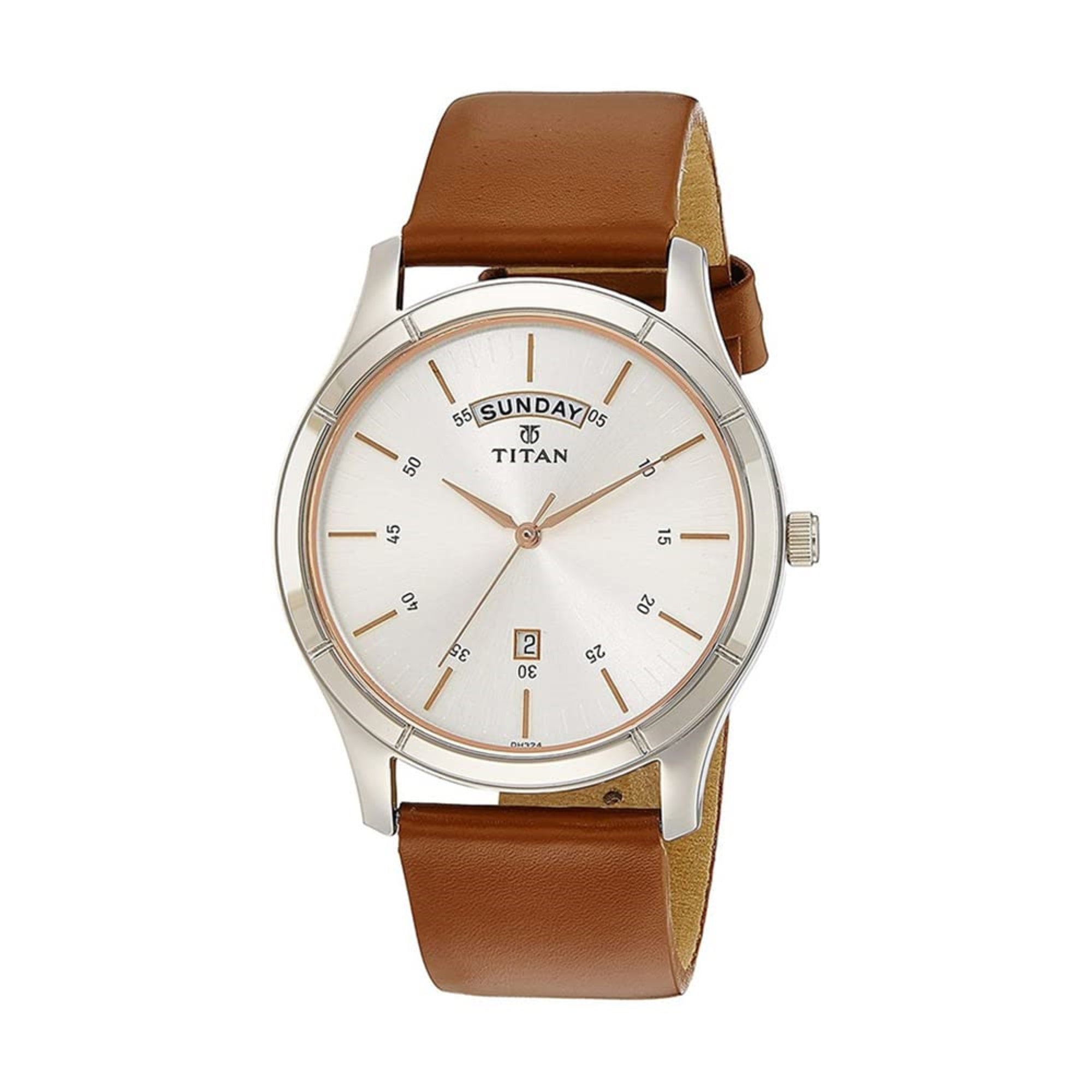 Titan Neo Analog Silver Dial Men's Watch-1767SL01