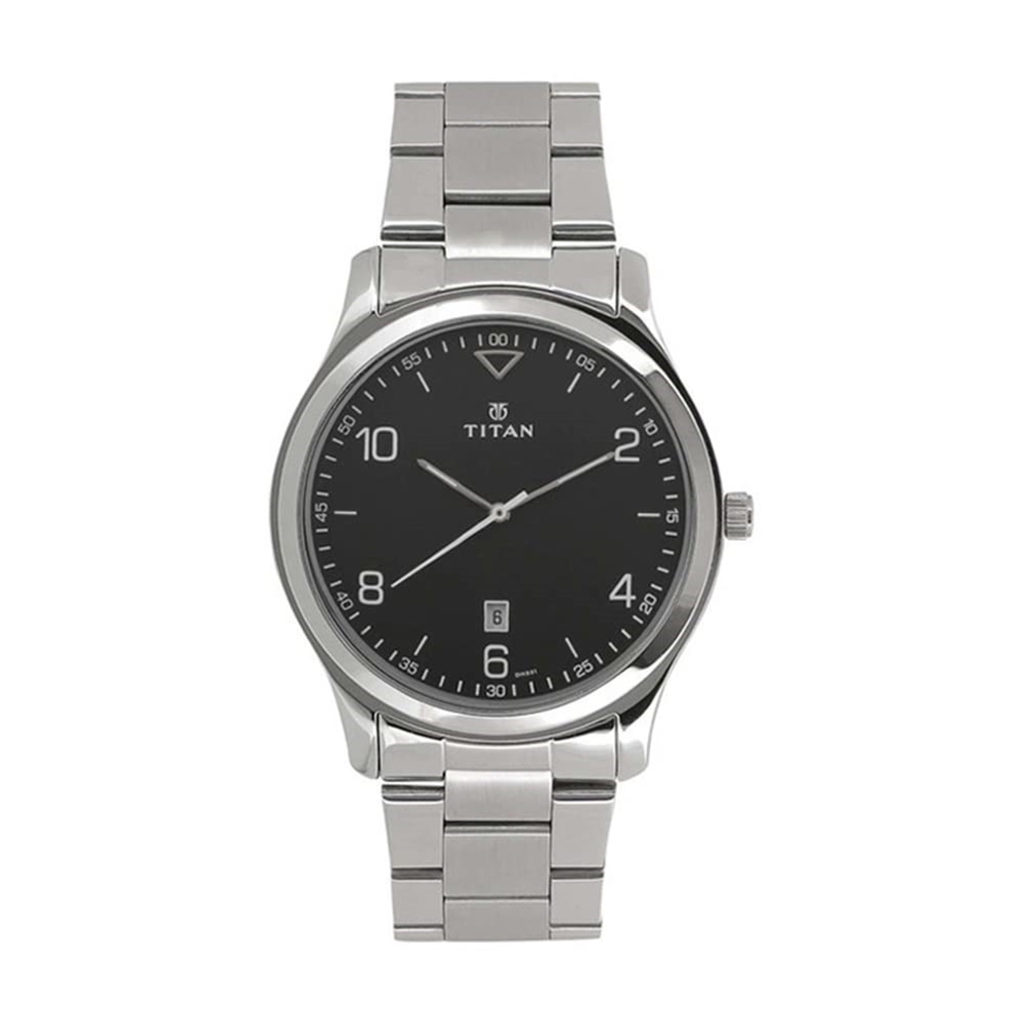 Titan Neo Analog Black Dial Men's Watch-1770SM02