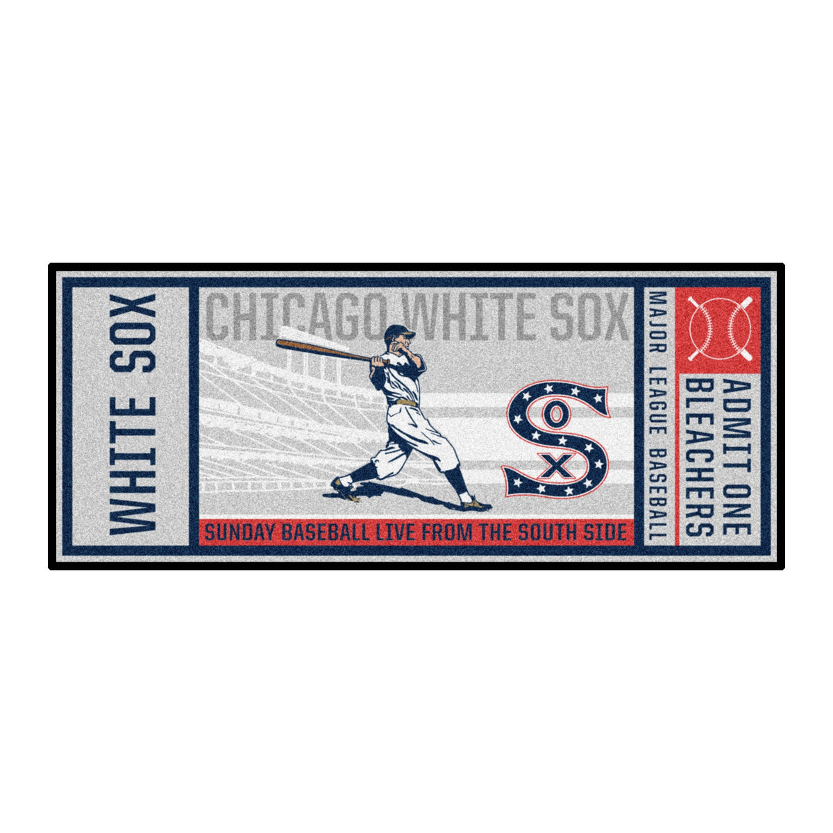 Fanmats, Mlbcc - Chicago White Sox Ticket Runner