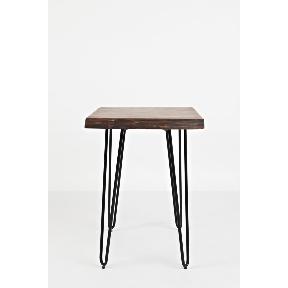 Nature'S Edge Solid Acacia Chairside Table