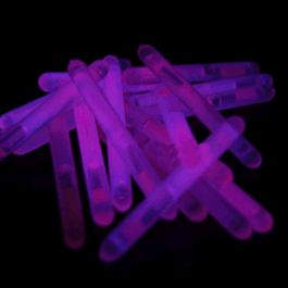 Glow Sticks Mini Purple Pack of Fifty