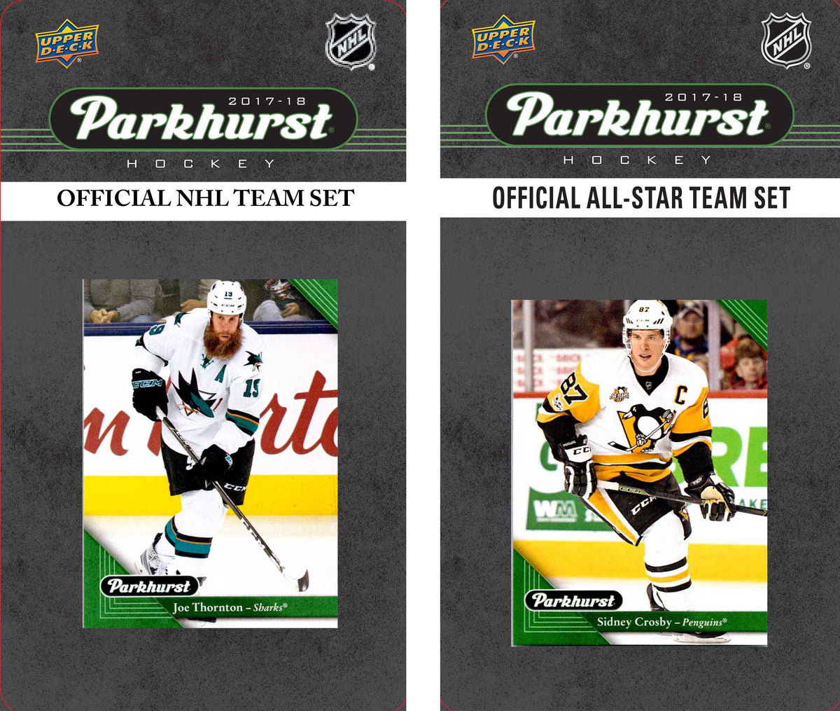 Nhl San Jose Sharks 2017 Parkhurst Team Set And An All-Star Set