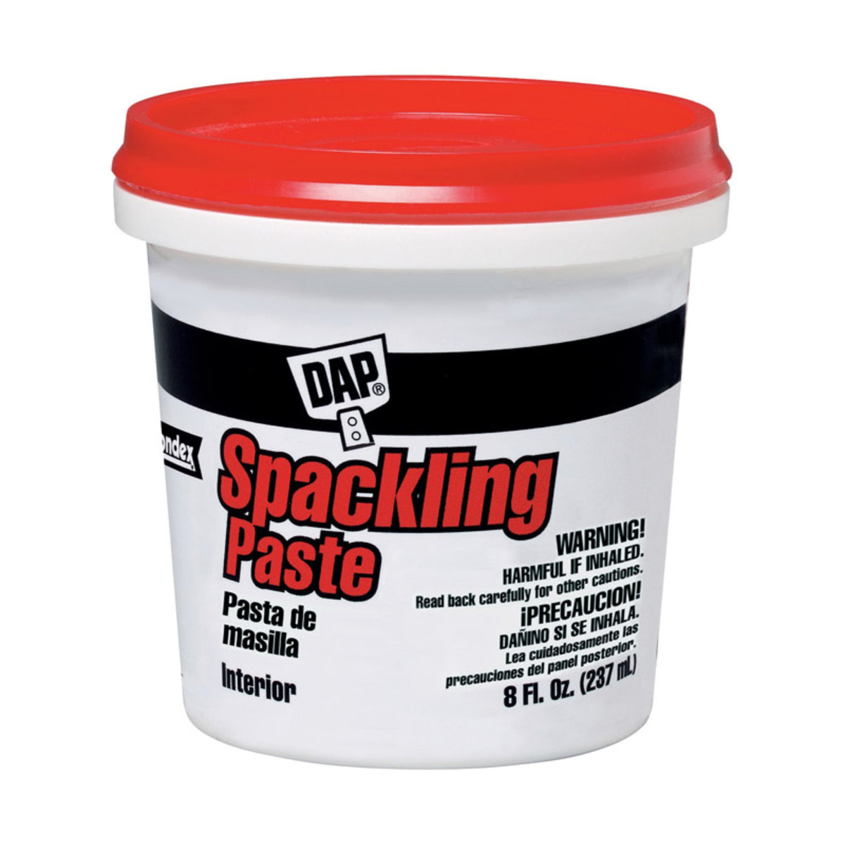 Spackle Pste 0.5Pint Wht (Pack Of 12)