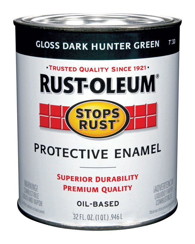 Enamel Gls Dr Hnt Grn Qt (Pack Of 1)