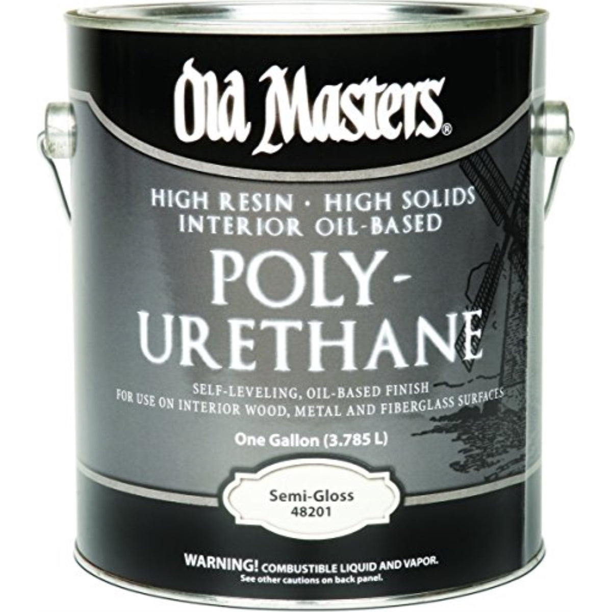 1806652 Polyurethane S-G Gl Old Masters Semi-Gloss Clear Oil-Based Polyurethane 1 Gal (Pack Of 2)