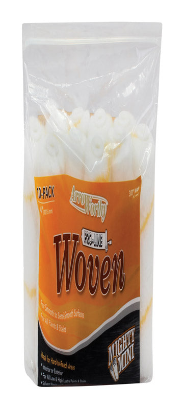 4 X 38 Nap Woven Paint Roller Refills (Pack Of 10)