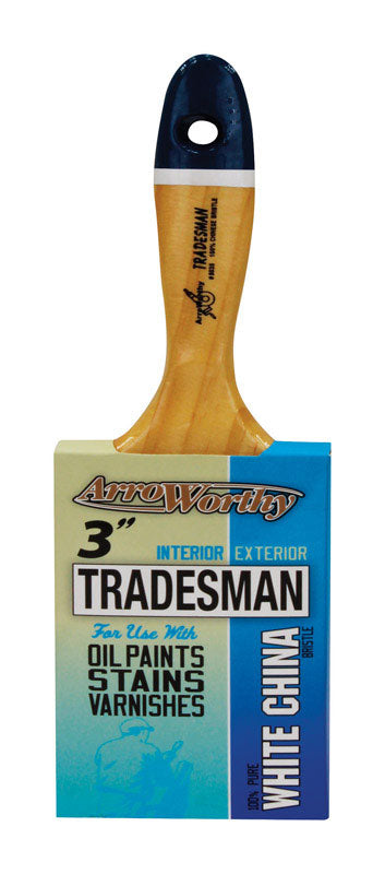 5035 3' Tradesman - White China Varnish Brush