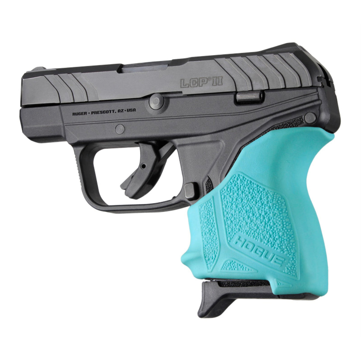 Hogue Hall Beavertail Grip Sleeve Ruger Lcp Ii Aqua