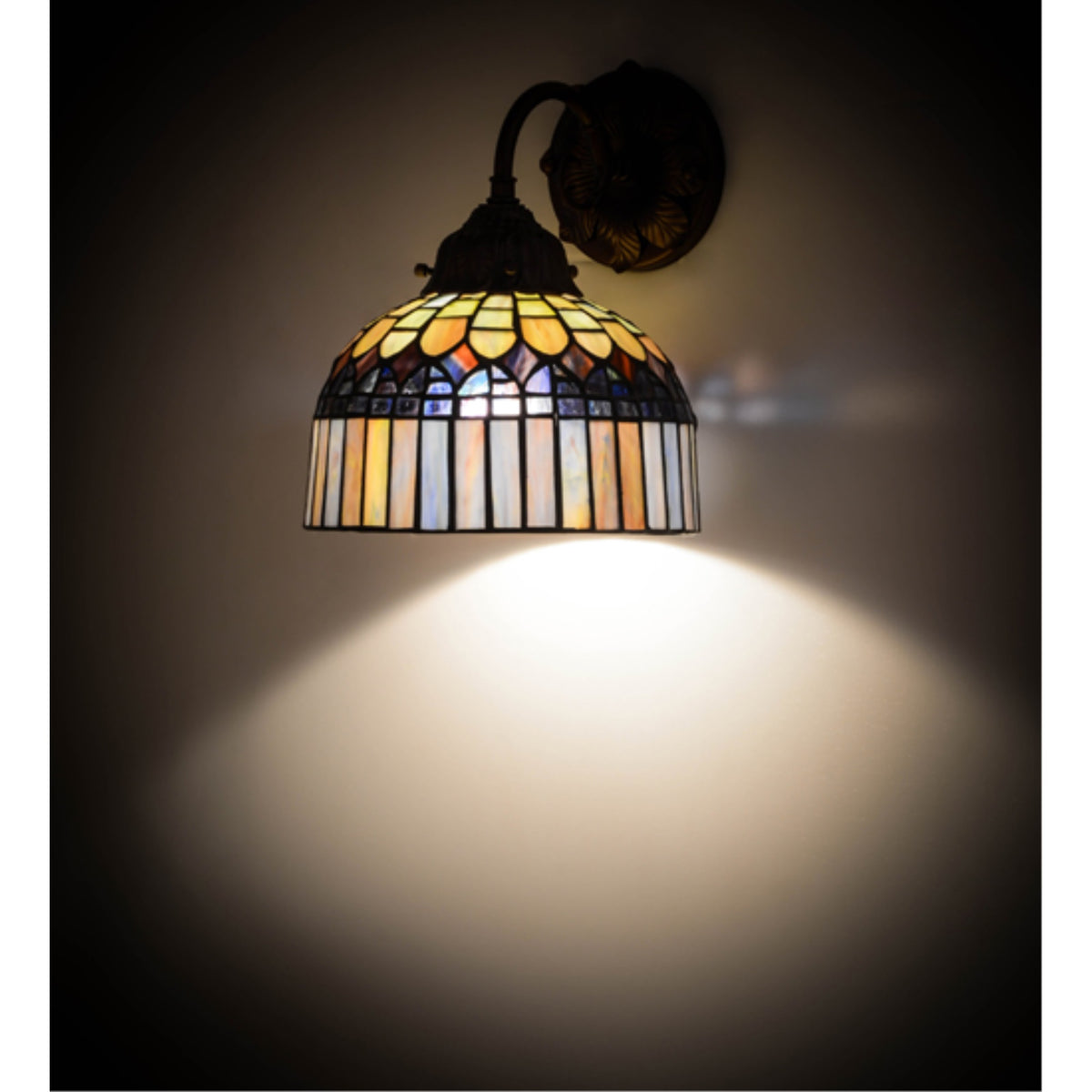8' Wide Tiffany Candice Wall Sconce