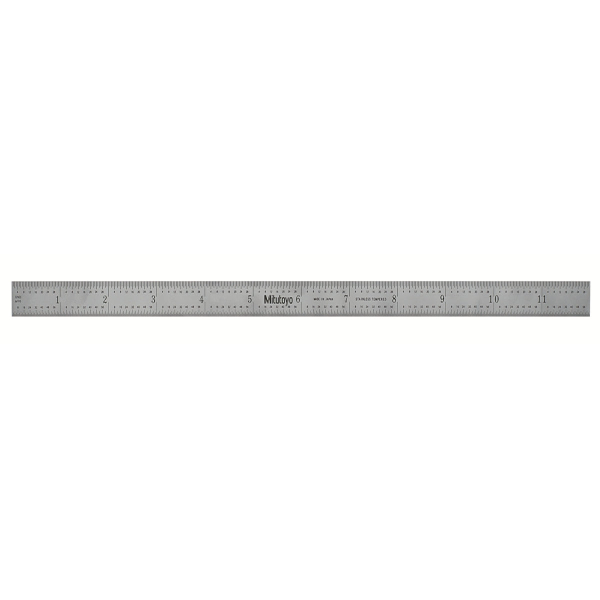 Steel Rule, 12 Inx300Mm, 1 In W