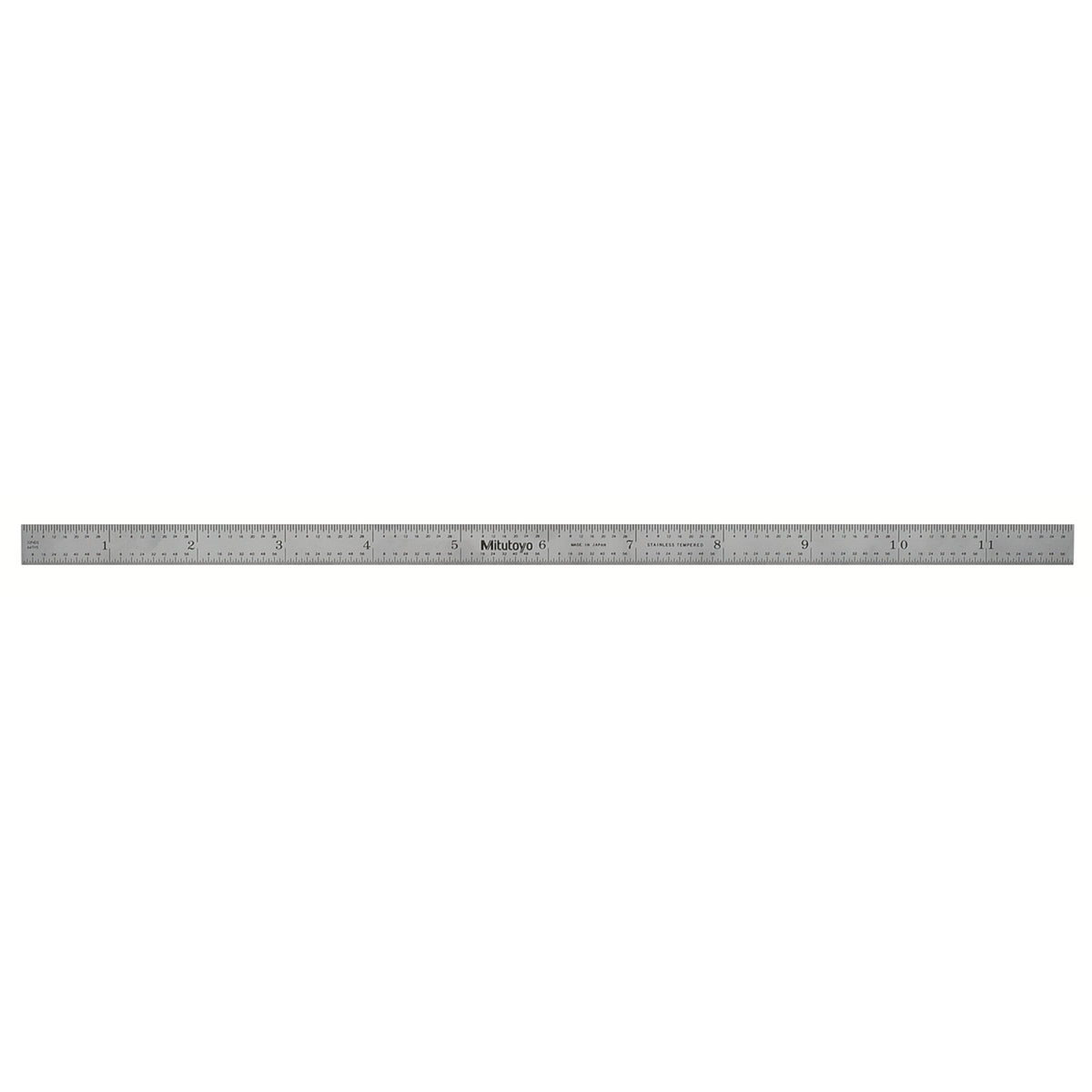Steel Rule, 12 In, 5R, 1/2 In W, Flex