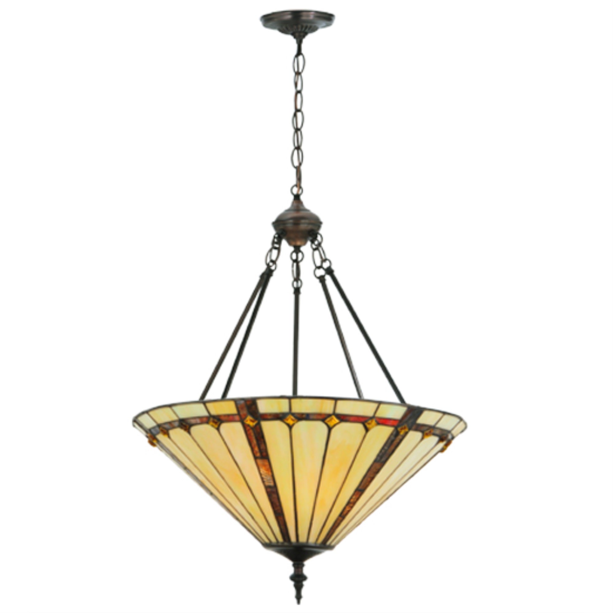 24'W Belvidere Inverted Pendant