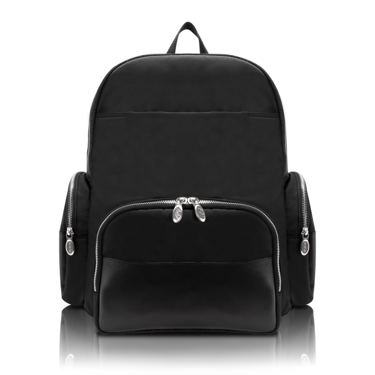 N Series | Cumberland | 17 Nylon Dual Compartment Laptop Backpack - Black
