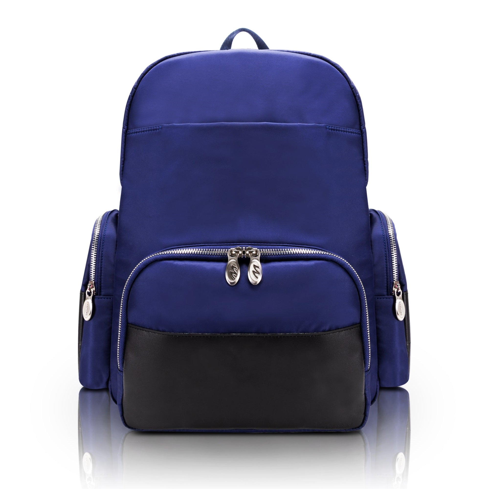 N Series | Cumberland | 17 Nylon Dual Compartment Laptop Backpack - Navy