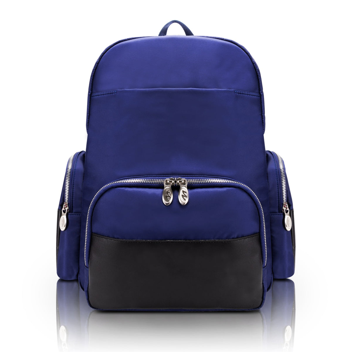 N Series | Cumberland | 17 Nylon Dual Compartment Laptop Backpack - Navy