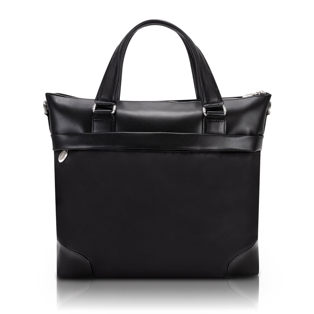 N Series | Eastward | 17 Nylon Slim Laptop Briefcase - Black