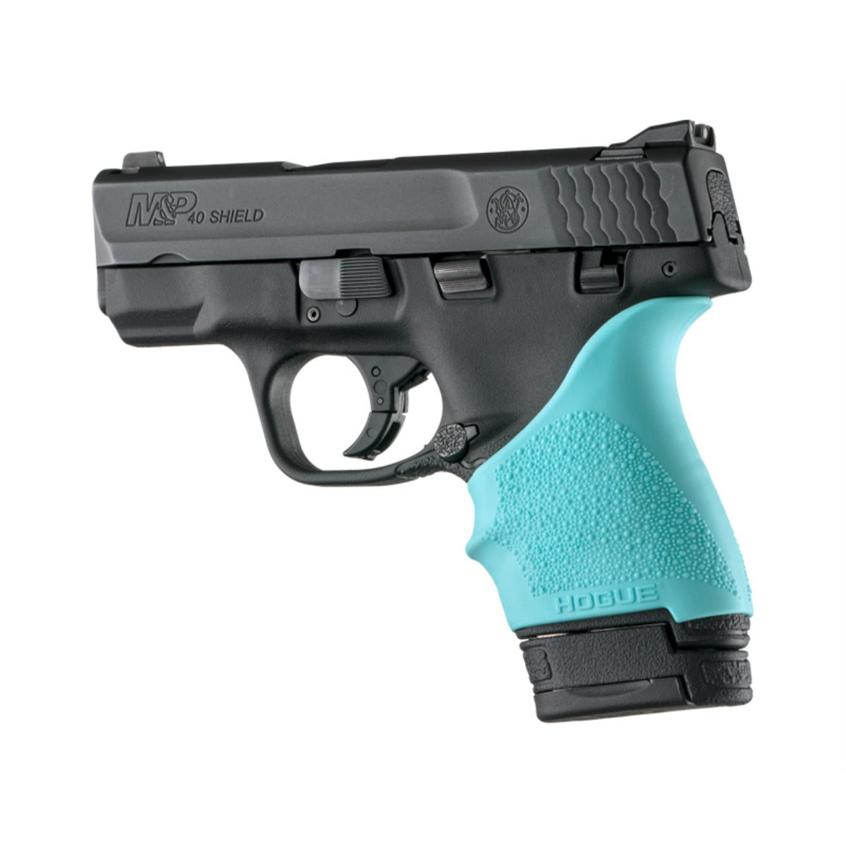 Hogue Hall Beavertail Grip Sleeve S&W M&P Shield Ruger Lc9 Aqua