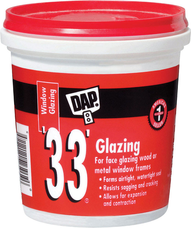 Glazing Cmpd 33 Wht Pint (Pack Of 1)