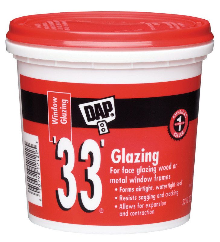 Glazing Cmpd 33 Wht Qt (Pack Of 1)