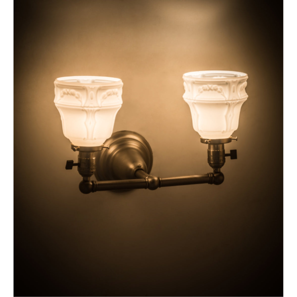 15.5' Wide Revival Garland 2 Light Wall Sconce