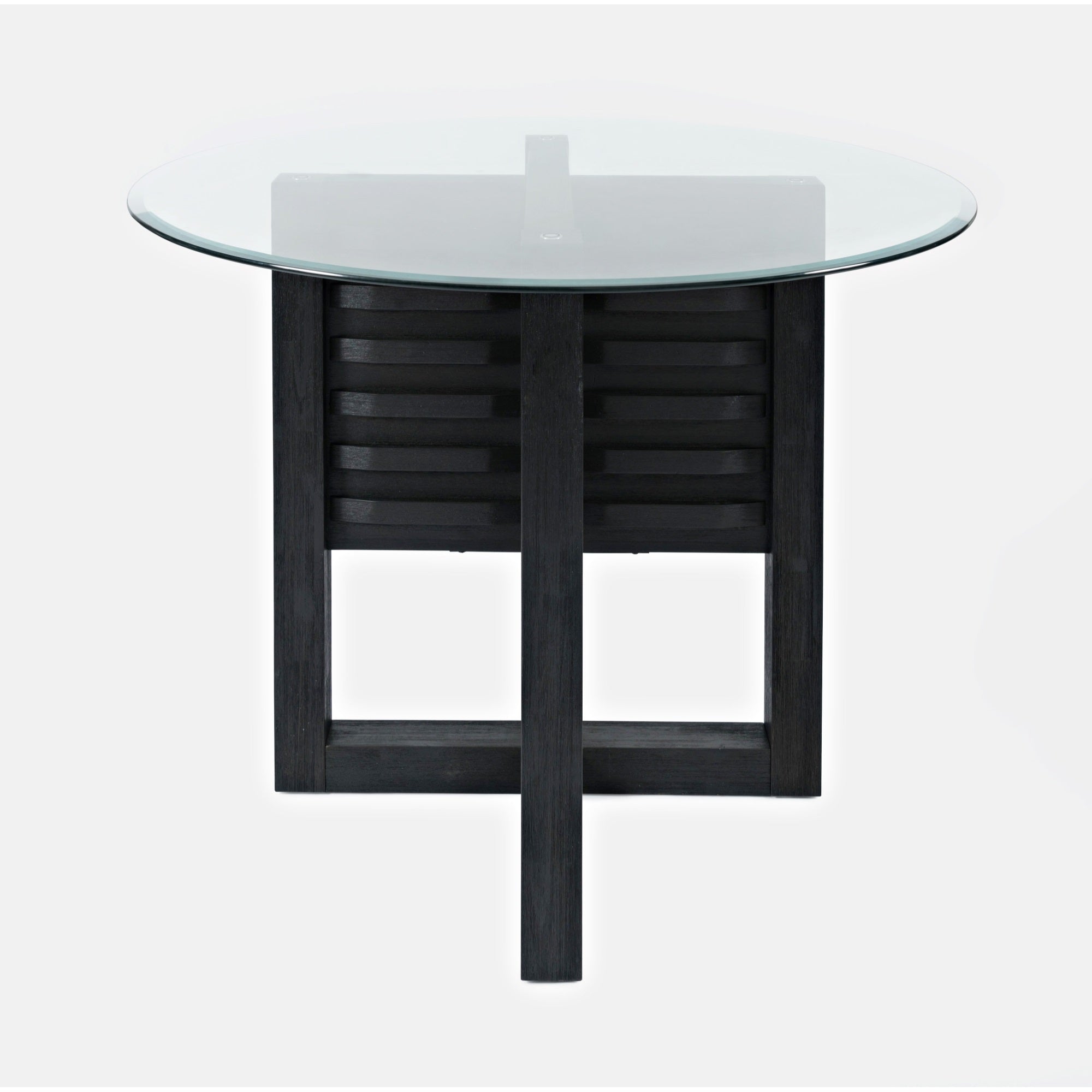 Altamonte Contemporary 48' Round Counter Height Table With Glass Top