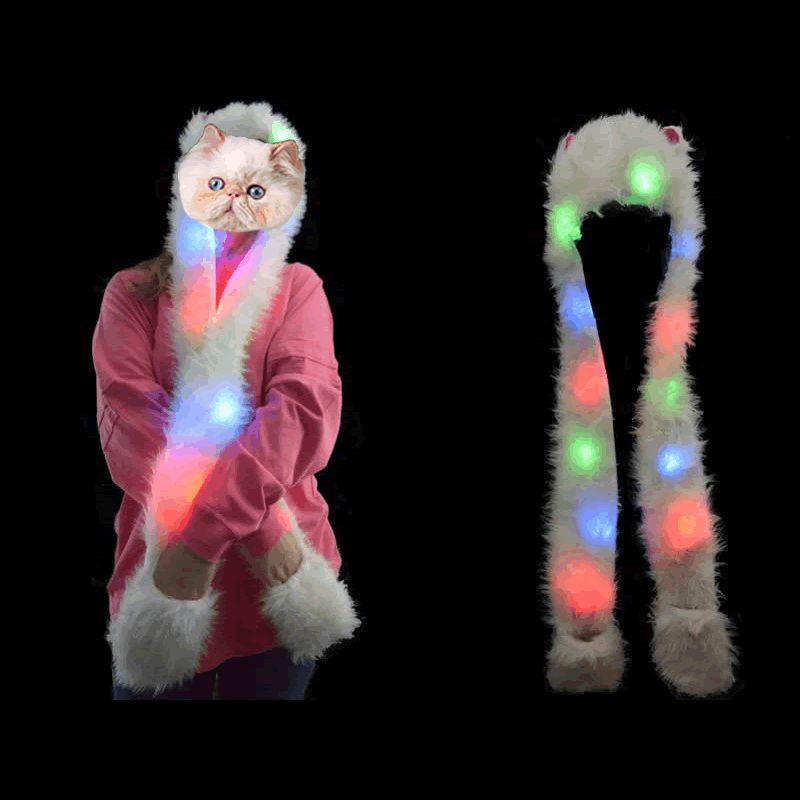 LED Spirit Animal Hood