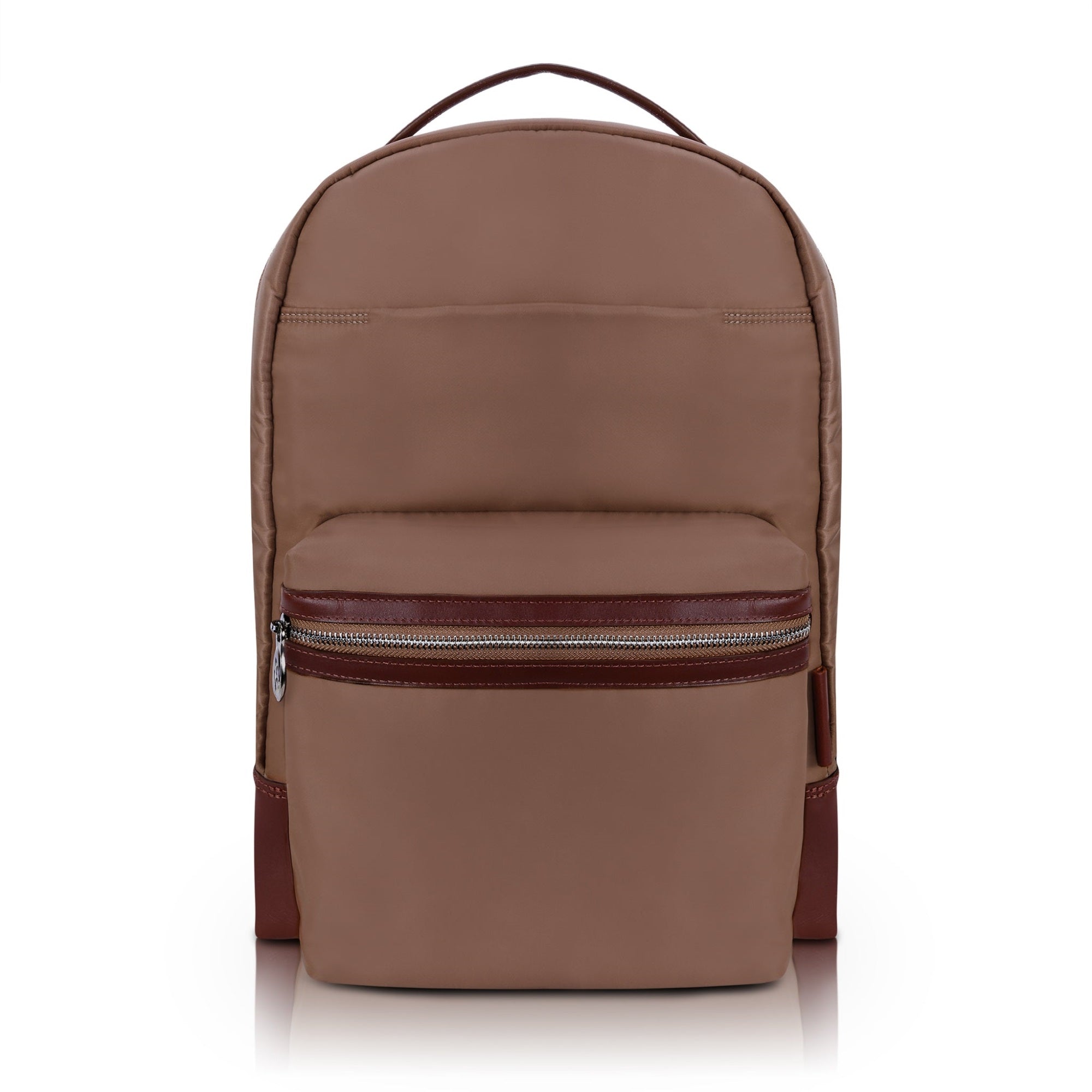 N Series | Parker | 15 Nylon Dual Compartment Laptop Backpack - Khaki