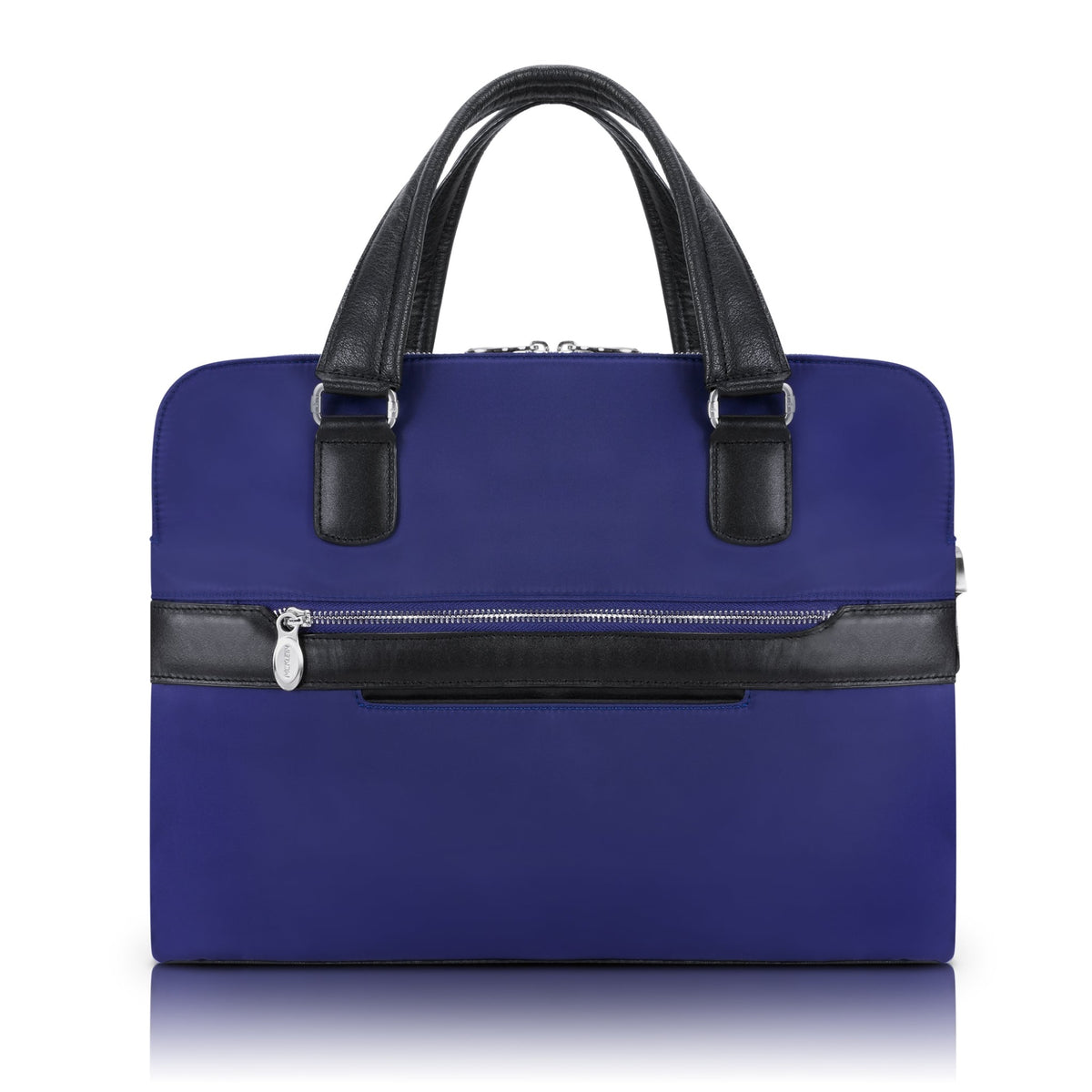 N Series | Hartford | Nylon Dual Compartment Briefcase - Navy