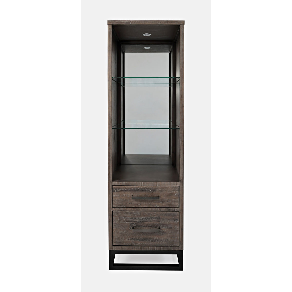 East Hampton Distressed Solid Wood Pier Bookcase